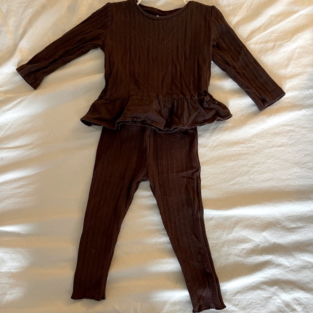 Brown Co-ord set